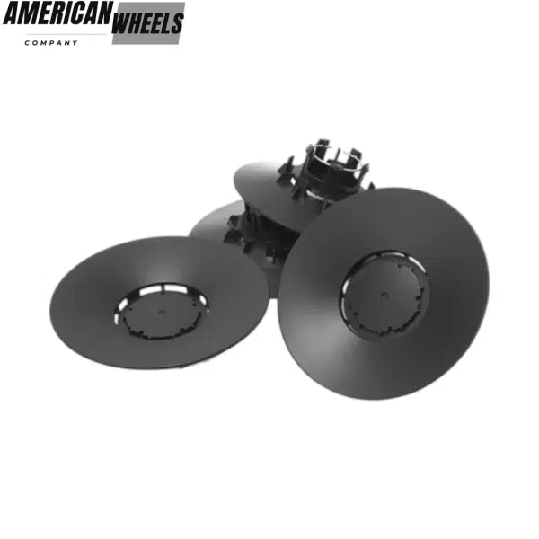 156mm 6.14in Tesla Wheel Center Cap Model Y - 20274192BKx4 - Image 3