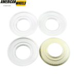 4pcs BBS 154mm 6 1/16in Wheel Center Fitment #09.23.502 White - 20214670WT - Image 2