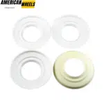 4pcs BBS 154mm 6 1/16in Wheel Center Fitment #09.23.502 White - 20214670WT - Image 2