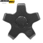4pcs Tesla Model3 167mm 6 9/16in Wheel Center Caps Carbon Pattern - 20274108CF - Image 8