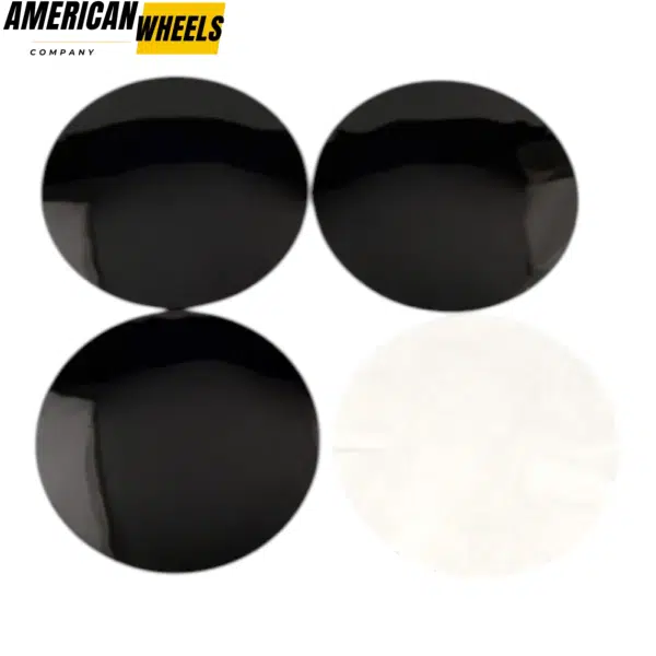 4pcs BMW 78mm 3 1/16in Wheel Sticker Aluminum - Image 5