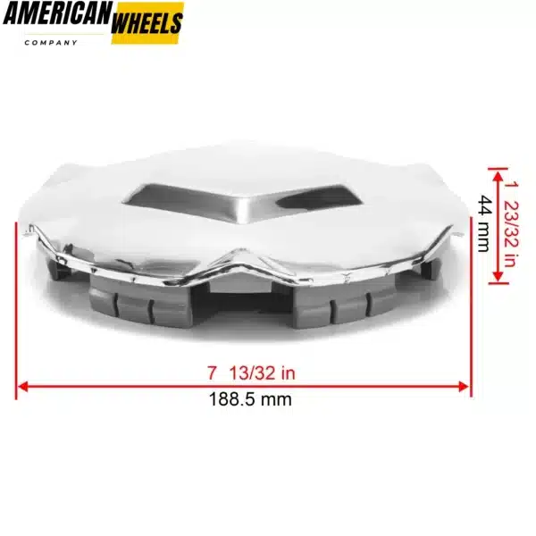 Chevrolet Wheel Center Caps for Envoy XL XUV N80 17" Rims 4pcs/1pc 188mm 7.42in - 20274185 - Image 5