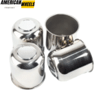 Stainless 4.25in Trailer Center Caps Top Removable for Toy Hauler Center Cap - 20274311