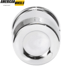 130mm 5.15in Push Through Truck Center Caps Chrome for 5.15" Center Bore Wheel Rims - 20274162 - Image 3