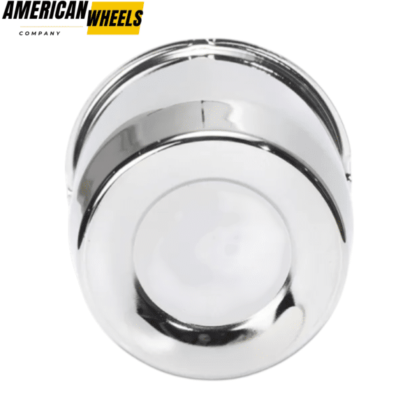 130mm 5.15in Push Through Truck Center Caps Chrome for 5.15" Center Bore Wheel Rims - 20274162 - Image 3