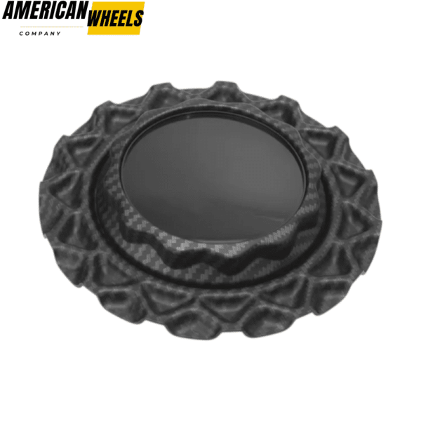 1pc BBS 151mm 5 15/16in Wheel Center Cap #09.24.002 Combination Carbon Fiber - 20277084C - Image 2