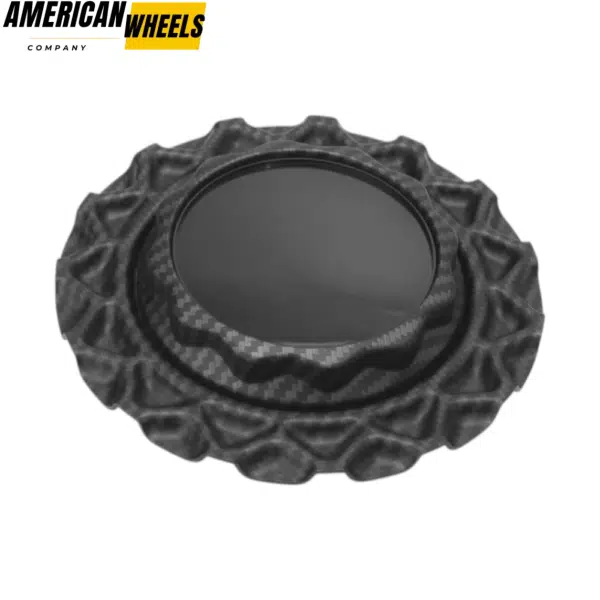 1pc BBS 151mm 5 15/16in Wheel Center Cap #09.24.002 Combination Carbon Fiber - 20277084C - Image 2
