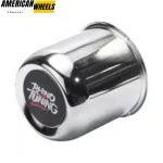 74mm 2.91in Push Through Center Cap Chrome Carbon Steel (Iron) Available - (20274075+20220971)x1 - Image 2