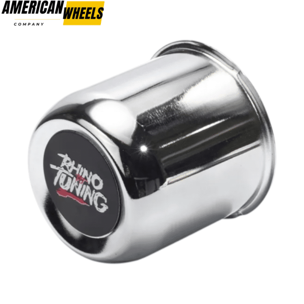 74mm 2.91in Push Through Center Cap Chrome Carbon Steel (Iron) Available - (20274075+20220971)x1 - Image 2