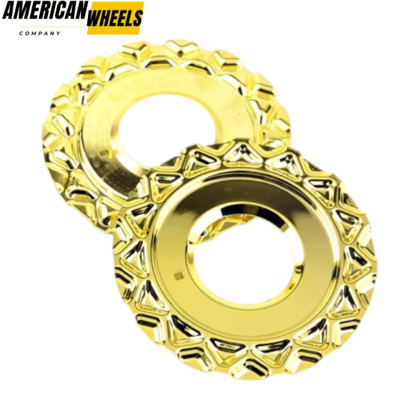 4pcs BBS 151mm 5 15/16in Wheel Center Cap Parts #09.24.038 Gold - 20214671GD - Image 4