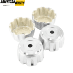 RhinoTuning 4Pcs 111mm 4 11/32in Silver Wheel Center Caps Replacement - 20214678SV - Image 3