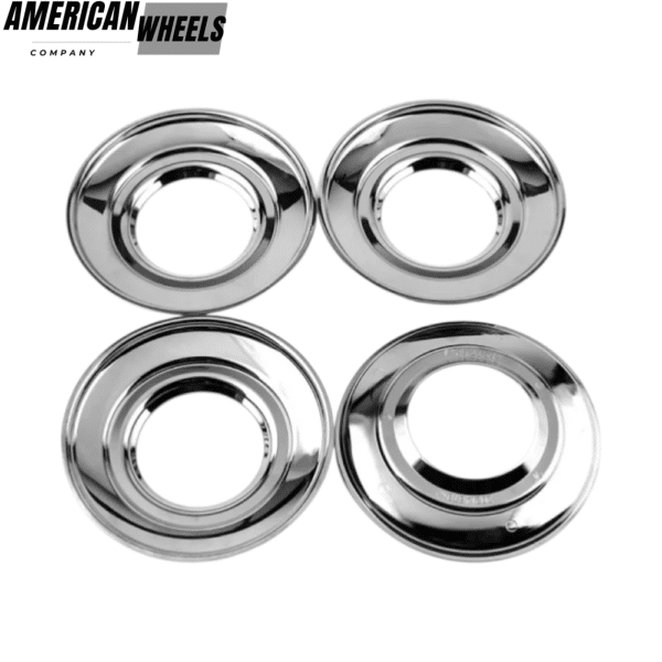 4pcs BBS 154mm 6 1/16in Wheel Center Fitment #09.23.502 Black Chrome - 20214670BC - Image 5