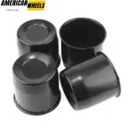130mm 5.15" Push Through Center Caps Fit for 5.15" trailer/truck rims center bore,4.92" tall - 20274035MB - Image 2