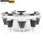 214mm/8.43in Wheel Center Caps for Chevrolet 2000-2006 Chevy Avalanche 2500 Car Rim Hubcap - Image 4