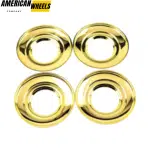 4pcs BBS 154mm 6 1/16in Wheel Center Fitment #09.23.502 Gold - 20214670GD - Image 2