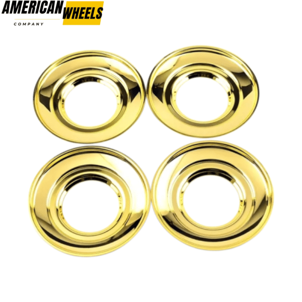 4pcs BBS 154mm 6 1/16in Wheel Center Fitment #09.23.502 Gold - 20214670GD - Image 2