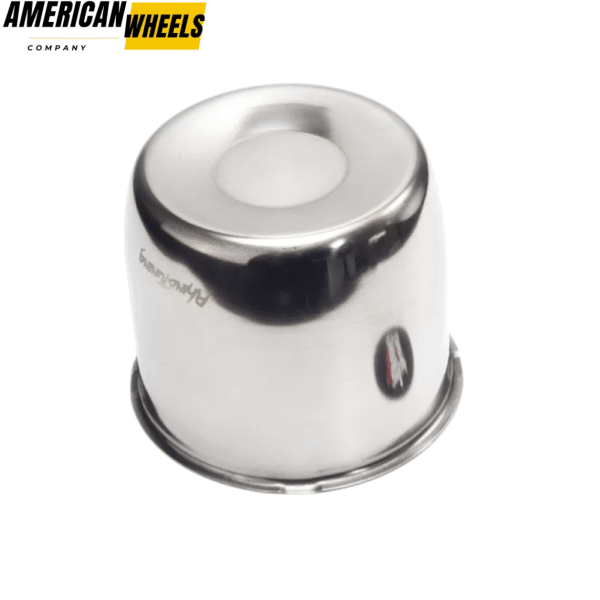 108mm 4.25in Push Through Center Cap Chrome Stainless Steel Available - (20274112+20220971)x1 - Image 2