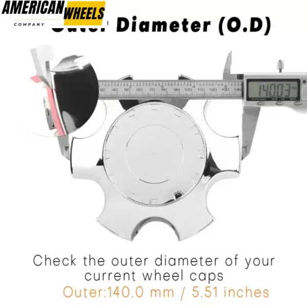 4pcs 140mm/ 5 1/2in Wheel Center Cap for Toyota TRD Pro SR PT280-35170-02 Hub Cap - 20294001 - Image 3