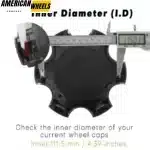 4pcs 140mm/ 5 1/2in Wheel Center Cap for Toyota TRD Pro SR PT280-35170-02 Hub Cap - 20294001 - Image 4