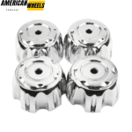 4pcs 128mm(5.04in) Wheel Center Cap for HPD FORD Wheels HD Off-Road V1 Black Hupcover - 20280006