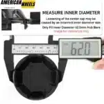 65.5mm / 2.58in HubCaps for Ford F150 XXR Rays Enkei Center Caps 4pcs - 20214727BK - Image 2