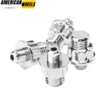 80pcs 22mm KMC XD Addict Wheel Rivets Nuts Lip Replacement For 10mm Hole Rim #Bdw027 - 23112216CH - Image 3