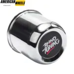 74mm 2.91in Push Through Center Cap Chrome Carbon Steel (Iron) Available - (20274075+20220971)x1 - Image 3