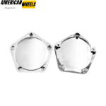 4pcs O.Z 67mm 2 5/8in Wheel Center Caps #M643 - 20214029B