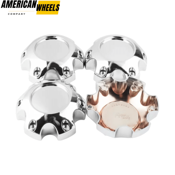 4pcs 134mm 5 1/4in for 6 Lug Ultra Motorsports Center Caps #89-9765 - 20272026 - Image 2