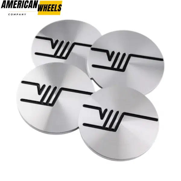 56mm Skoda V Wheel Center Cap Sticker Decal Mental - 20214467 - Image 3