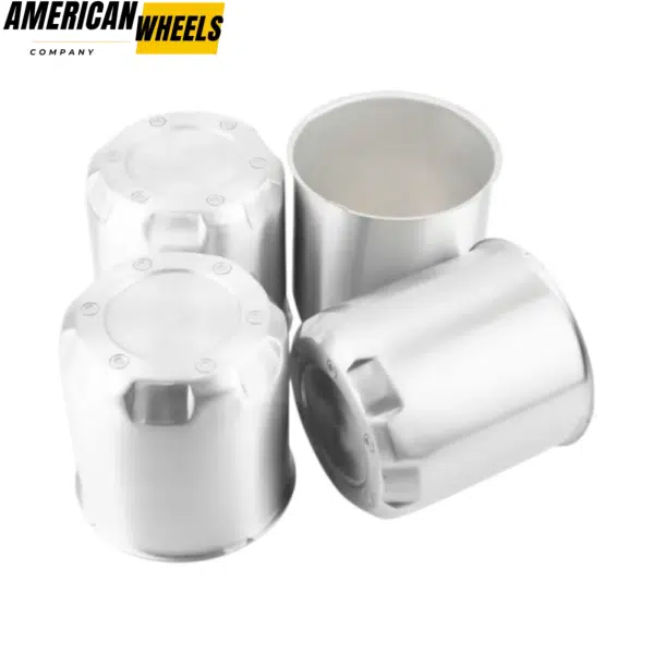 5.15 Push Through Center Caps for 5.15" Bore 5.35" Tall Aluminum - 20274302SV - Image 2