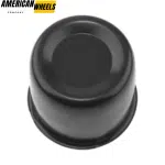 84mm(3.31in) Push Through Center Cap for 3.31" Bore 2.99" Tall Matt Black Truck Trailer Wheel Cover - 20274037MB - Image 5