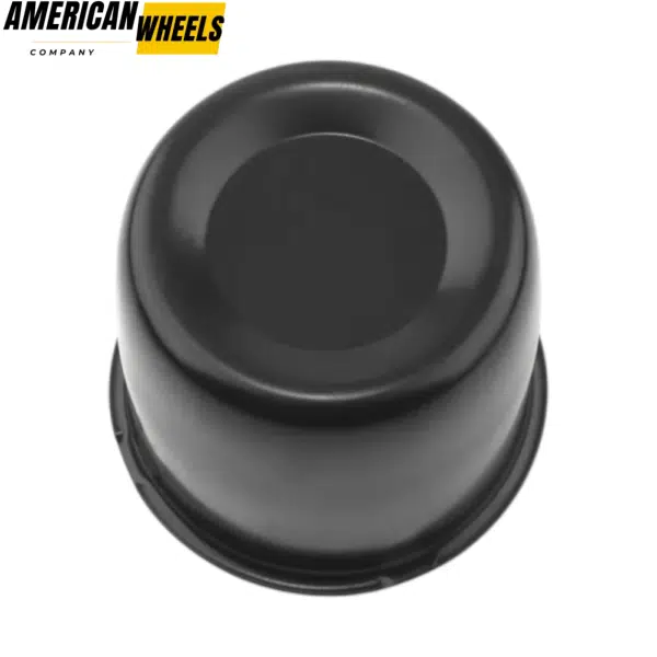 84mm(3.31in) Push Through Center Cap for 3.31" Bore 2.99" Tall Matt Black Truck Trailer Wheel Cover - 20274037MB - Image 5