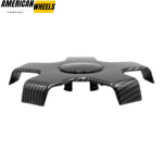 4pcs Tesla Model3 167mm 6 9/16in Wheel Center Caps Carbon Pattern - 20274108CF - Image 6