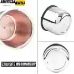 77mm 3.03" Push Through HubCap for Weld Racing Center Caps Trailer Hub - 20274065 - Image 4