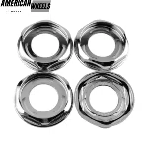 4pcs BBS 102mm 4in Wheel Center Caps #09.24.206 Black Chrome - 20214673BC