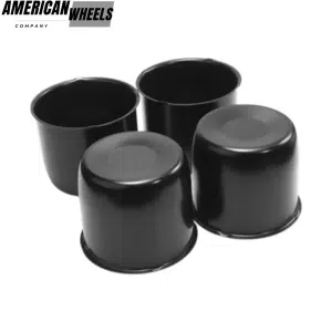 4.25 Push Through Center Caps for 4.25" Trucks Trailers Rims Bore 3.66" Height - 20274169
