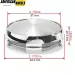 65mm Wheel Center Cap For Modified RAYS TE37 Wheel - 20277107[74100+13708]x4 - Image 4