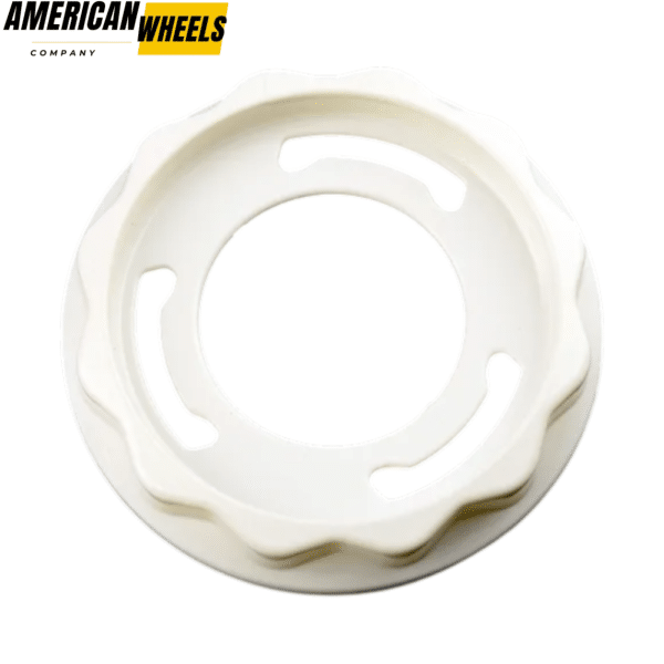 4pcs BBS 101mm 3 31/32in Wheel Center Cap Parts #09.24.383 Bright White - 20214674WT - Image 3