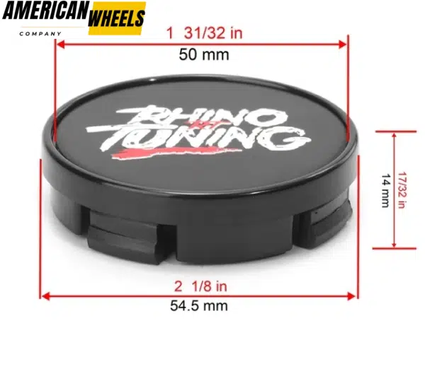 55mm (2.14in) Wheel Center Cap For Ford BBS Mitsubishi Subaru Suzuki - Image 6