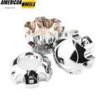 4pcs 134mm 5 1/4in for 6 Lug Ultra Motorsports Center Caps #89-9765 - 20272026 - Image 3