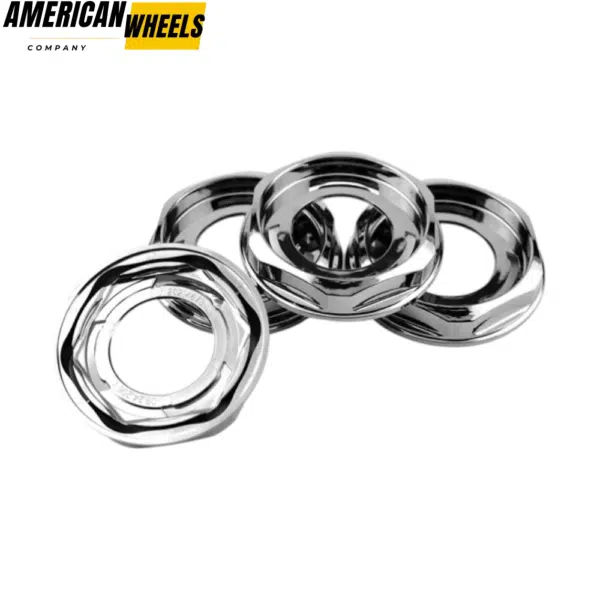 4pcs BBS 102mm 4in Wheel Center Caps #09.24.206 Black Chrome - 20214673BC - Image 4