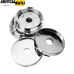 Ruff Racing Wheel Center Caps Aftermarket Rim Caps Replacement #C566301CAP 56mm 4pcs - 20214348 - Image 3