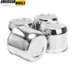 4.41in Push Through Center Caps For Truck Pickup Carbon Steel Chrome - 20274199 - Image 3