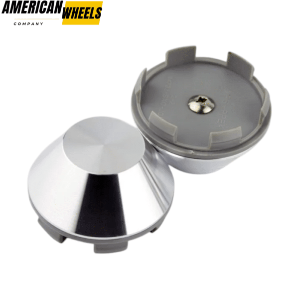 Honda 70mm Wheel Center Caps #44732-SXO-JO10 Metal Silver - 20214512[14510+13274GY]x4 - Image 3