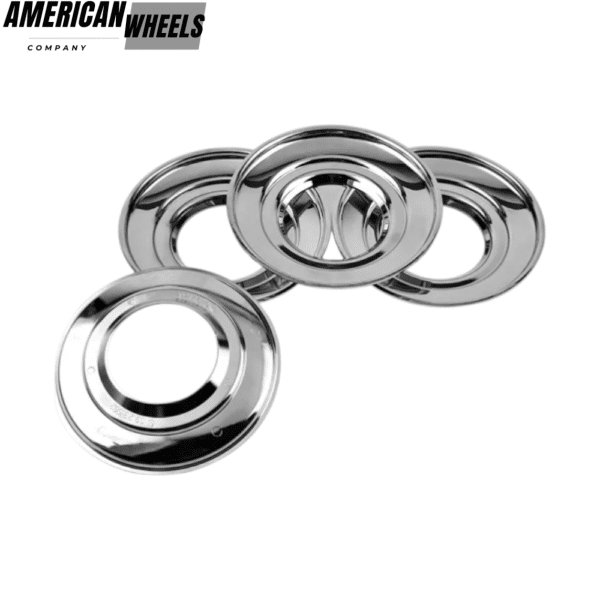 4pcs BBS 154mm 6 1/16in Wheel Center Fitment #09.23.502 Black Chrome - 20214670BC - Image 4