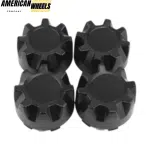 4pcs 84mm(3.31in) Wheel Center Cap for Hurricane/Tornado ITP wheels - 20277125BK