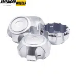 4pcs Toyota 152mm 5 31/32in Wheel Center Caps Silver - 20274138 - Image 2