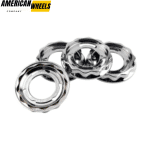4pcs BBS 101mm 3 31/32in Wheel Center Cap Parts #09.24.383 Black Chrome - 20214674BC - Image 3