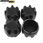4pcs 84mm(3.31in) Wheel Center Cap for Hurricane/Tornado ITP wheels - 20277125BK - Image 2